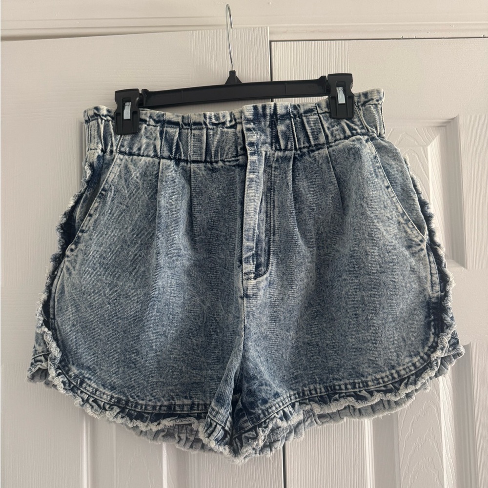 Very J Blue Denim Skirt